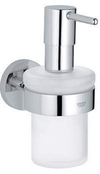 Дозатор жидкого мыла GROHE Essentials 40448001 с держателем