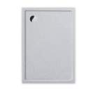 Акриловый поддон ROTH Flat Stone White 120x100