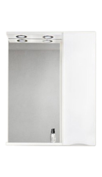 Зеркальный шкаф BELBAGNO Marino 60 R Bianco Lucido