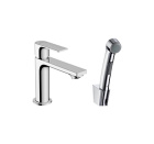 Смеситель для раковины HANSGROHE Rebris E с гигиеническим душем 72216000