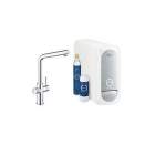 Смеситель для кухни GROHE Blue с фильтрацией, охлаждением и газированием 31454000