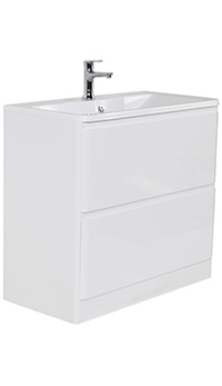 Тумба с раковиной BELBAGNO Albano 70 Bianco Lucido