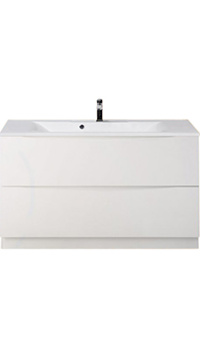 Тумба с раковиной BELBAGNO Marino 120 Bianco Lucido