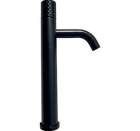 Смеситель для раковины BOHEME Stick 122-BB Black ручка Diamond